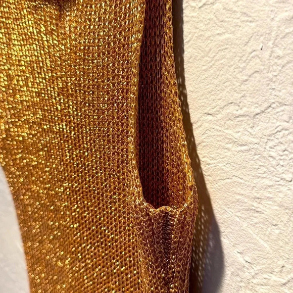 Lovers and Friends Fiona Rose Gold Maxi Dress size M - Picture 7 of 10